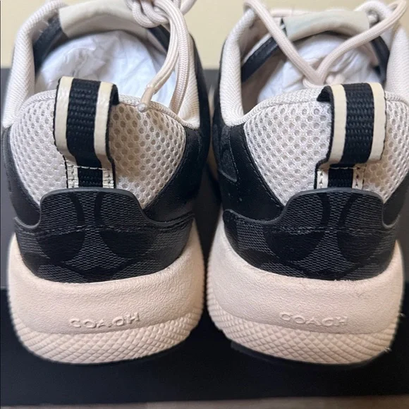 ❌SOLD❌COACH C275 SIGNATURE Tech Runner Graphite Women’s Sneakers 7.5B - Picture 5 of 7